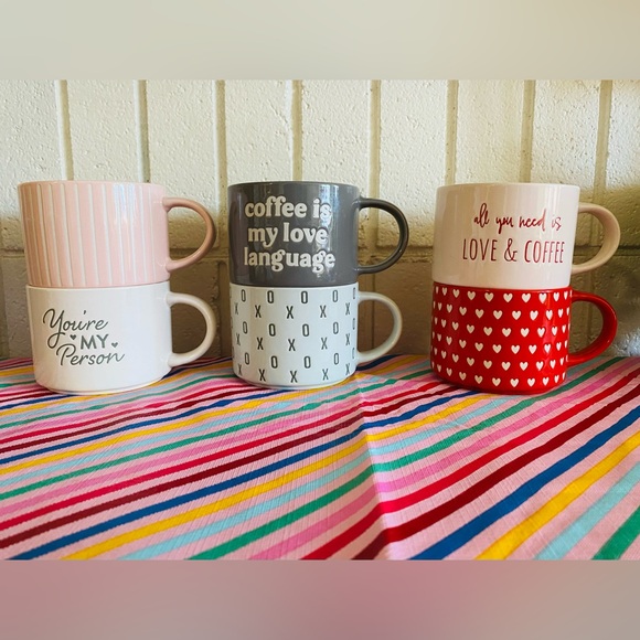 Other - Love Mugs! (6 stackable mugs!)